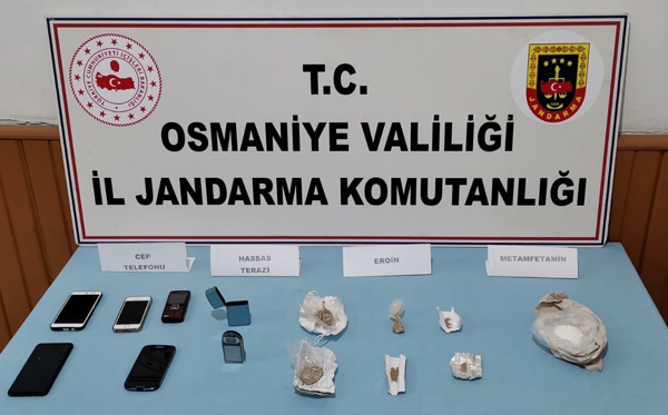Osmaniye'de uyuşturucu operasyonu: 3 tutuklama