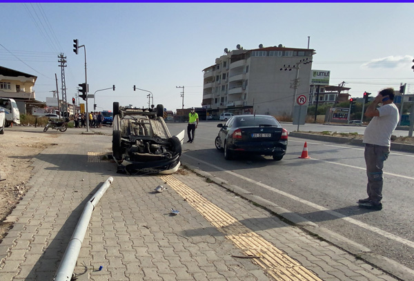 Bu kazada kimsenin burnu kanamadı