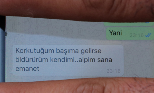 Tuğba, ölmeden önce ağabeyine çocuğunu emanet etmiş