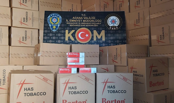 Adana'da makaron ele geçirildi