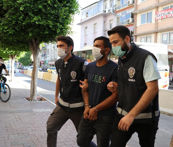 Kayınbiraderini öldürdü tutuklandı
