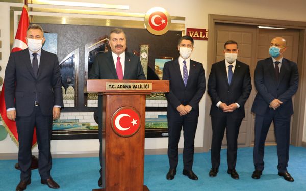 Koca: “Adana korkulacak durum yok”