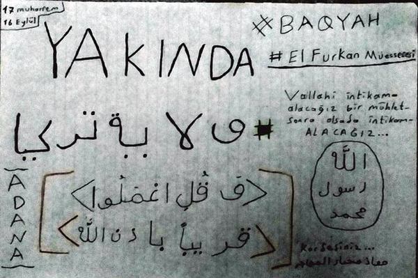 DEAŞ’ın sözde Türkiye emirinin fedaisi intikam yemini etmiş