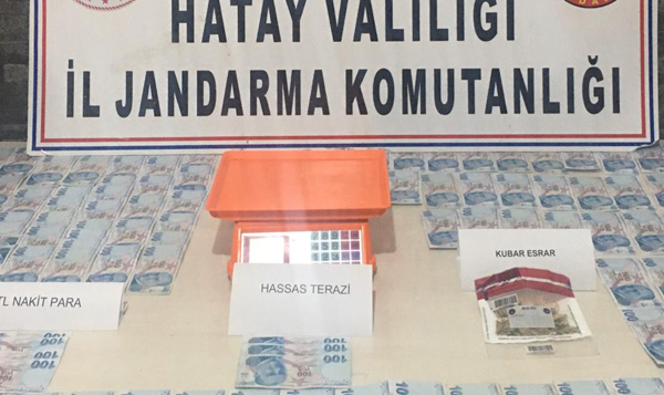 Altınözü’nde uyuşturucu operasyonu