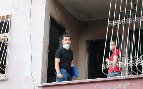 Evleri yanan vatandaşlar destek bekliyor