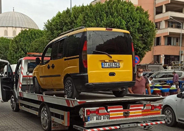 Korsan taksiciye çifte ceza