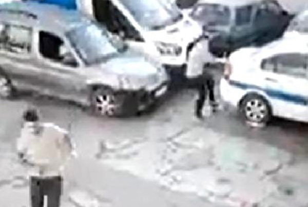 Hafif ticari araç tamirciye girdi