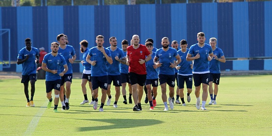 Şimşek kupa mesaisinde
