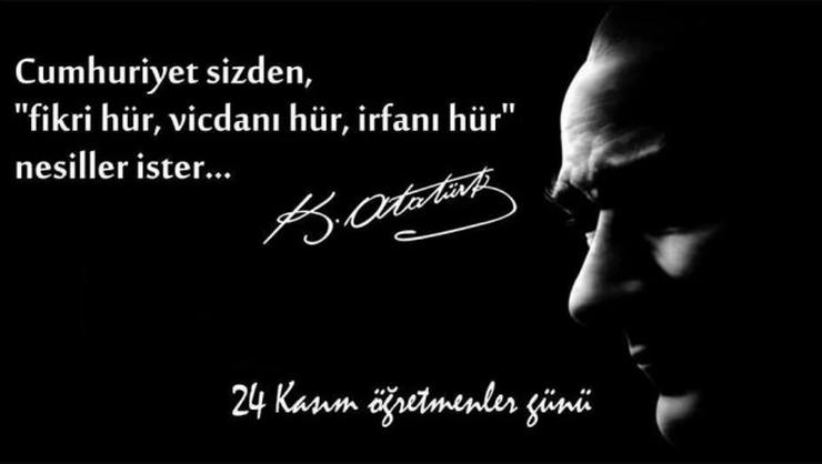 ÖĞRETMENLER GÜNÜNÜZ KUTLU OLSUN