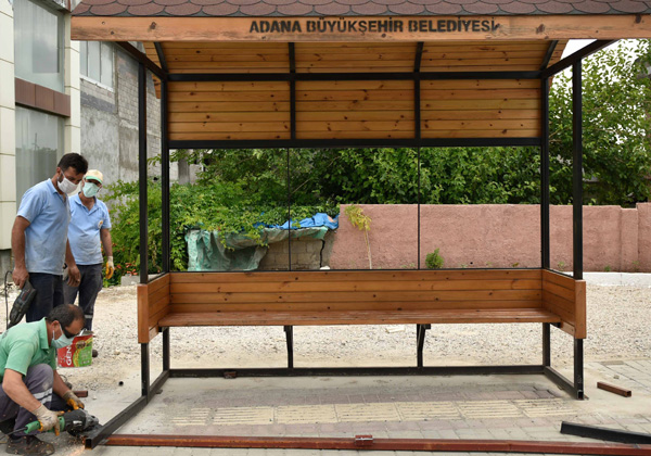 Büyükşehir, kendi durağını üretiyor