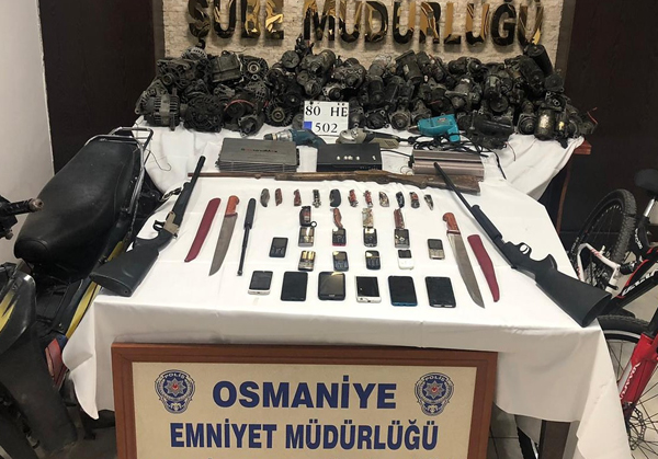 Osmaniye’de azılı hırsız evinde yakalandı