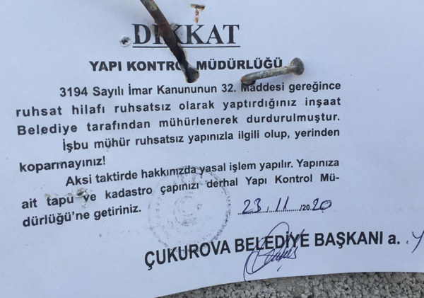İnşaatı yıkılan müteahhit intihar etti