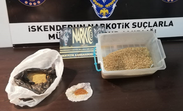 İskenderun’da uyuşturucu operasyonu: 2 gözaltı