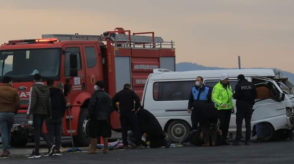 Hatay’da trafik kazası: 2 yaralı