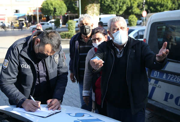 Korona cezası kesilince babasının adını unuttu