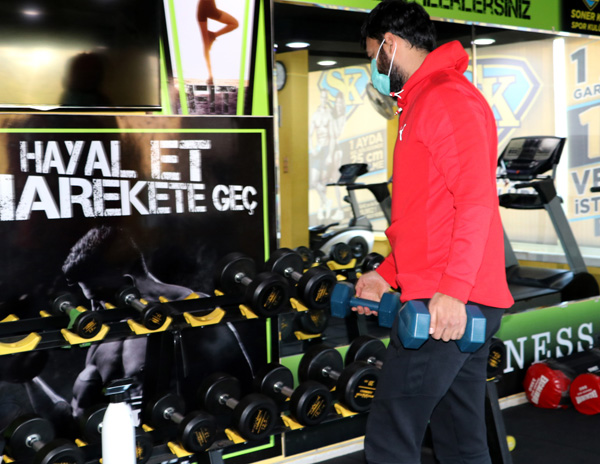 Vakalar arttı spor salonunu kapattı