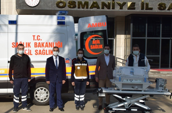 'Yeni Doğan Ambulansı' hizmete girdi