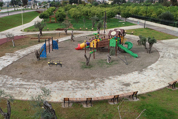 Portakal Çiçeği Parkı’nın yapımı tamamlandı