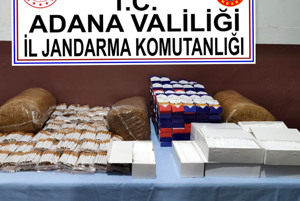 Jandarmadan tütün operasyonu