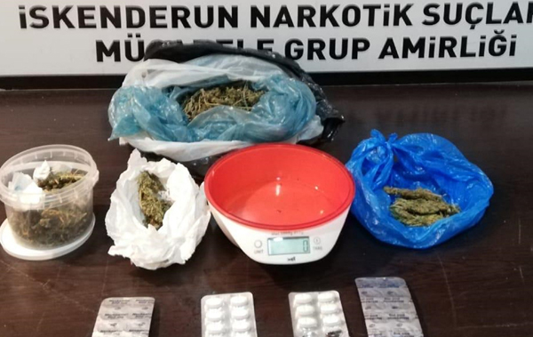 Arsuz’da uyuşturucu operasyonu