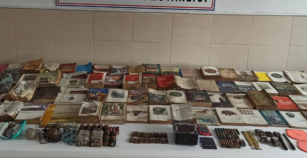 Amanoslarda PKK’ya ait silah ve mühimmat bulundu