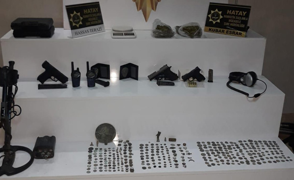 Hatay’da tarihi eser kaçakçılığı