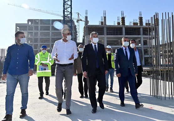Hastane inşaatı hızla devam ediyor