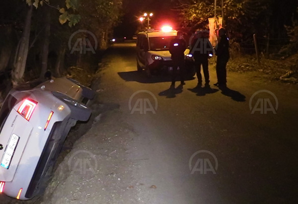 Polisten kaçmaya çalışan 4 şüpheli yakalandı