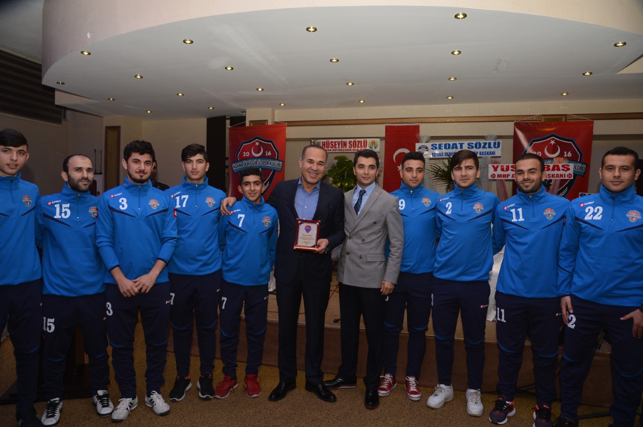 Adana Ülkü Gücü Spor’un tanıtım ve dayanışma gecesi yapıldı