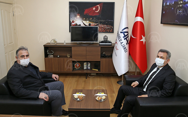 Adana Valisi Süleyman Elban'dan AA'ya ziyaret