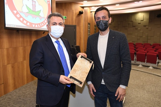 Vali Elban Kozan OSB toplantısında