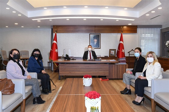 Kooperatifçiler Adana Valiliği’nde
