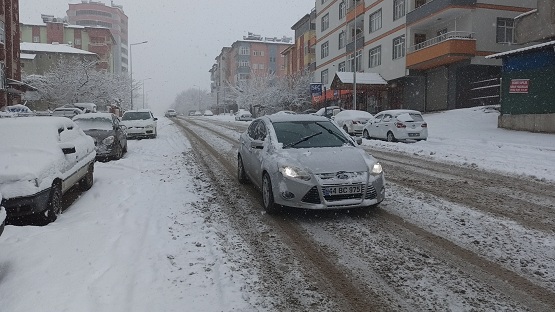 Her yerde kar var