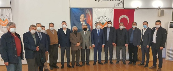 DEVA Partisi’nden Çiftçiler Birliği’ne ziyaret