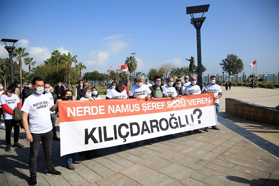 İşten çıkarılan personel tepkili