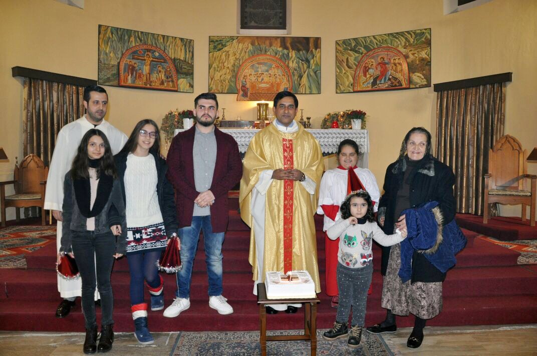 Bebekli Kilise’de Noel ayini
