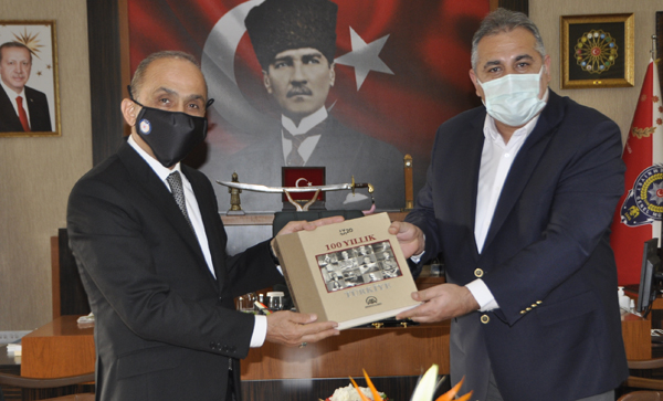 Adana Emniyet Müdürü İnci'ye ziyaret