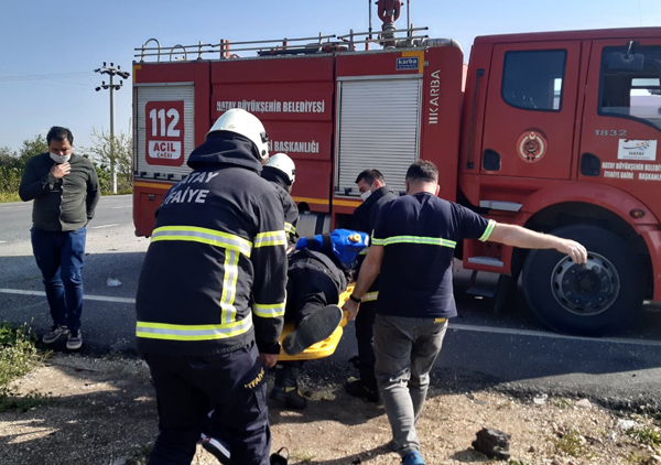 Otomobil uçuruma yuvarlandı: 4 yaralı