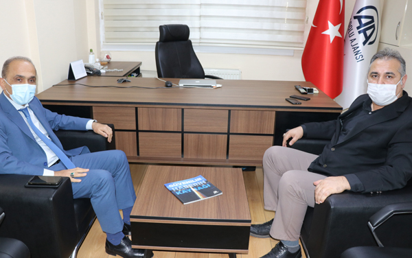 Adana Emniyet Müdürü Doğan İnci'den AA'ya ziyaret