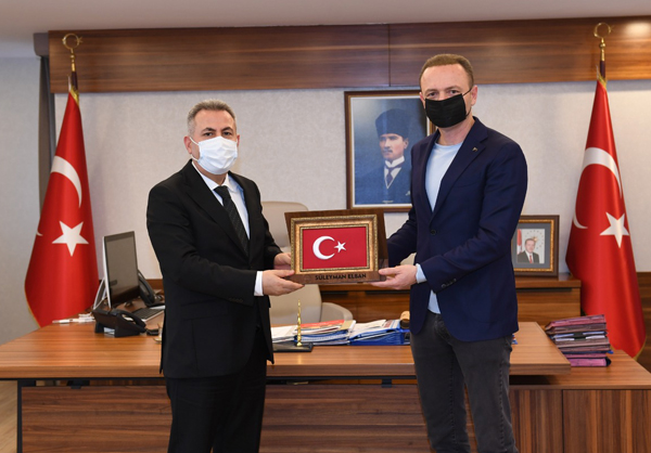 Vakıf temsilcisinden Vali Elban’a ziyaret