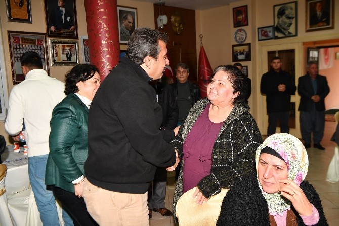 Başkan Çetin, şehit aileleriyle buluştu