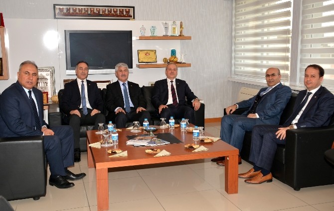 Vali Demirtaş, ATB’de incelemelerde bulundu