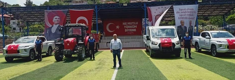 Feke Belediyesi’ne araç takviyesi