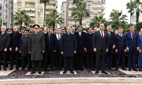Adana'nın düşman işgalinden kurtuluşu törenlerle kutlandı