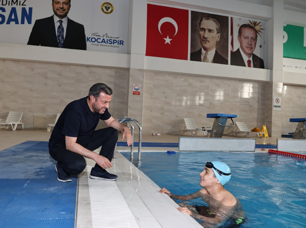 ERTUĞRUL GAZİ KAPALI YÜZME HAVUZU AÇILIYOR