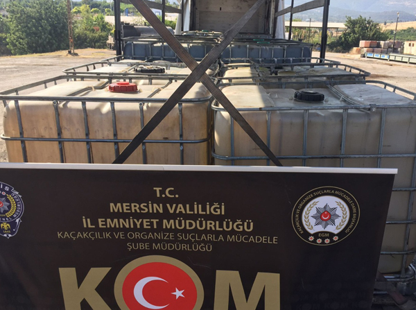 Kaçağı motorin ile 11 milyon makaron ele geçirildi