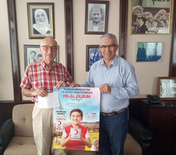 Kızılay bağışçılarından kurban desteği
