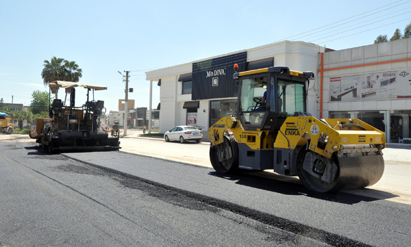 Mobilyacılar Sitesi’nde yollar asfaltlanıyor