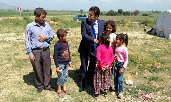 Tarım işçisi çocuklar okullu oluyor