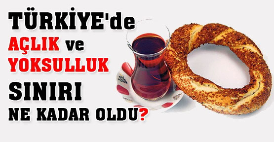 Açlık ve Yoksulluk Sınırı Açıklandı